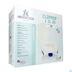 Curadi Rehausse Wc Avec Couvercle 11cm