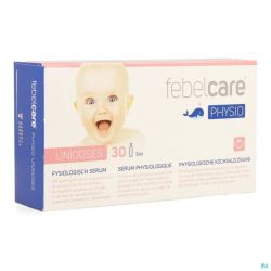 Febelcare Physio Unidoses 30 Flapules de Sérum Physiologique