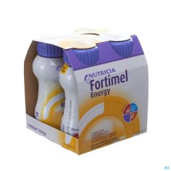 Fortimel Energy Banane 200 Ml 4 Pièces