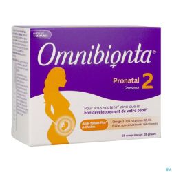 Omnibionta Pronatal 2 Grossesse Boite de 4 Semaines / 28 Comprimés + 28 Gélule