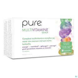 Pure Multivitamine Senior Comprimés 60