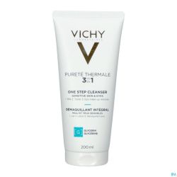 Vichy Pureté Thermale 3en1 Démaquillant Intégral Peau et Yeux Sensibles 200ml