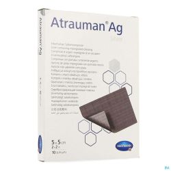 Atrauman Ag Stérile 5x 5cm 10 4995713