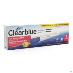 Clearblue Plus Test De Grossesse 1 Pièces
