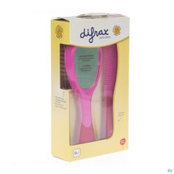 Difrax Brosse Et Peigne Set 1 Pièce