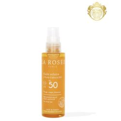 La Rosée Huile Solaire à l'Abricot Bio Ip50 Flacon Spray 150ml