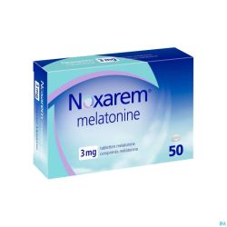 Noxarem Melatonine 3mg 50 Comprimés