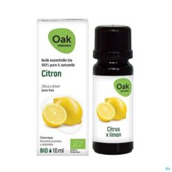 Oak Huile Essentielle de Citron 10ml Bio