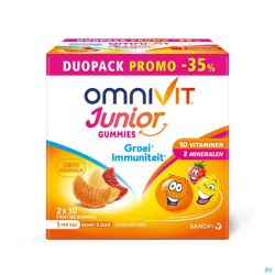 Omnivit Junior Gummies Duopack -35%