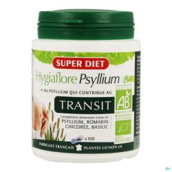 Superdiet Hygiaflore Psyllium Gélules 100