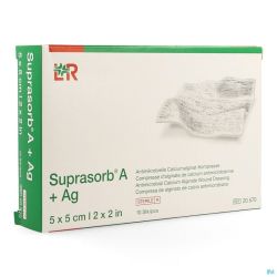 Suprasorb A+ag Cp Alg. Calc 5x 5cm 10 20570