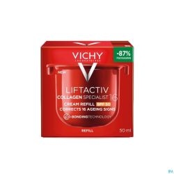 Vichy Liftactiv Collagen Specialist 16 Crème de Jour Spf50 Recharge 50ml
