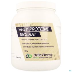 Whey Proteine Isolaat Chocolat 900g Deba