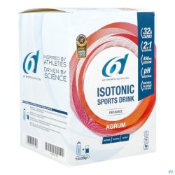 6d Isotonic Sports Drink Agrum Poudre Sachets 14x35g