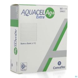 Aquacel Ag+ Extra 5 X 5cm 10 413566