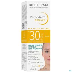 Bioderma Photoderm Akn Mat Spf30 Fluide  40ml