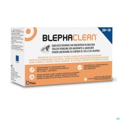 Blephaclean Compresse Sterile Impregnee Yeux 30