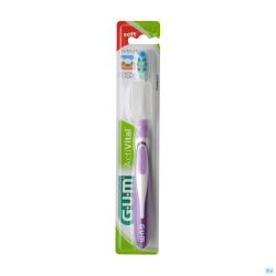 Gum Toothbrush 581 Brosse à Dents Activital Compact Soft 1 Pièce