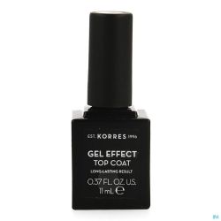 Korres Km Gel Effect Top Coat 11ml