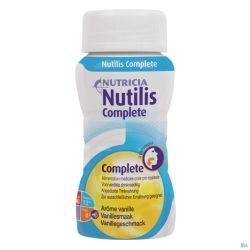 Nutilis Complete Vanille 4x125 Ml