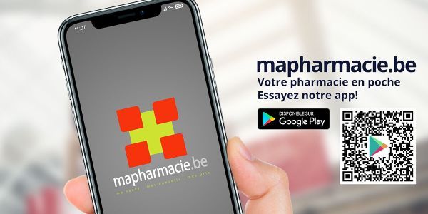 Essayez l'app mapharmacie.be, votre pharmacie en poche