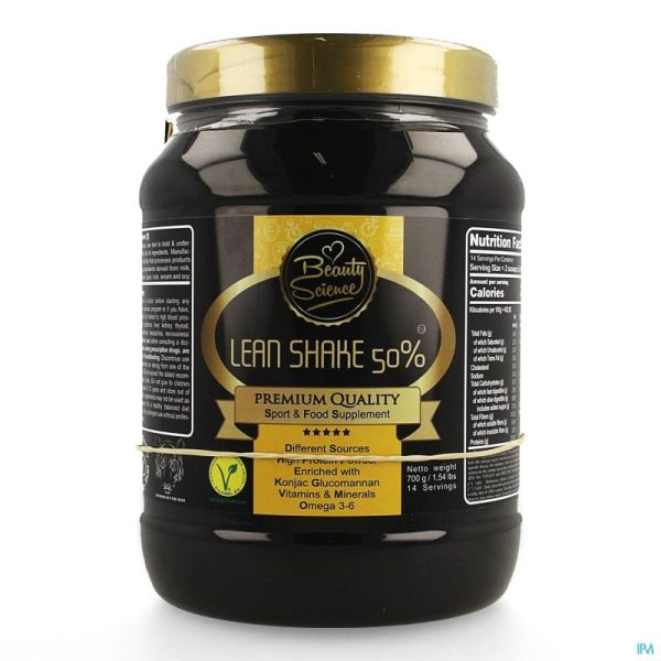 Beauty Science Lean Shake 50% Double Choco 700g