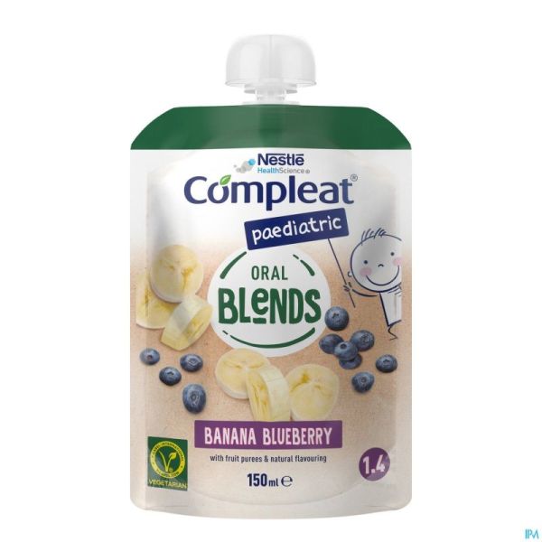 Compleat Paediatric Oral Blends Ban.&myrt.12x150ml