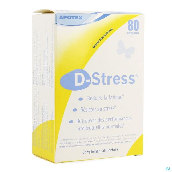 D-stress Anti-fatique 80 Comprimés