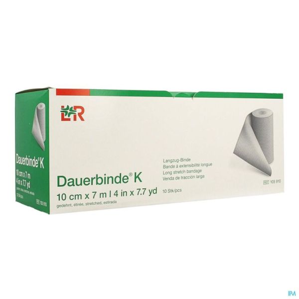 Dauerbinde K 10cmx7m 1 Pièce