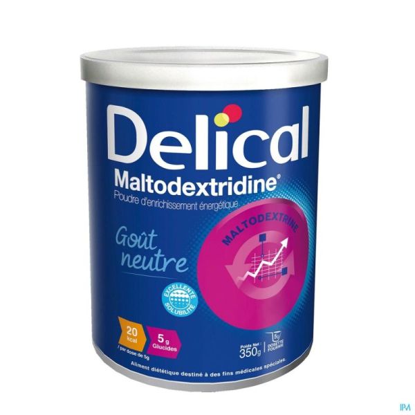 Delical Maltodextridine Neutre Pot 350 G