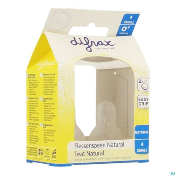 Difrax Natural Tétine Cerise S 2 Pièces