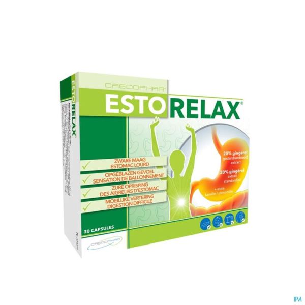 Estorelax Credophar Gélules 30