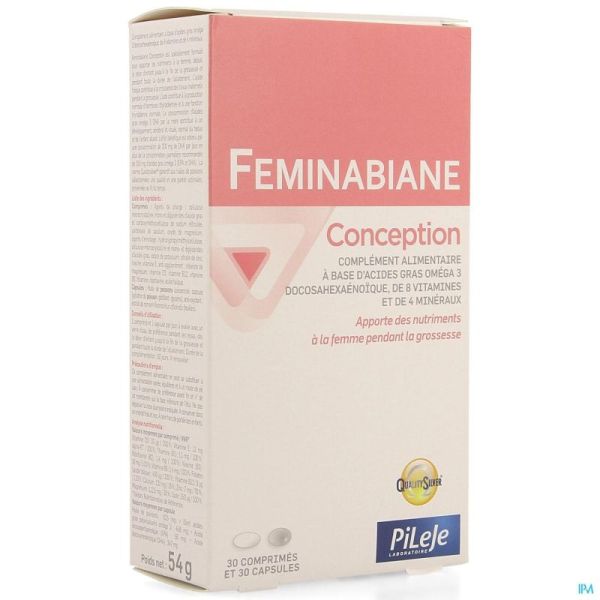Feminabiane Conception Comprimés 30 + Gélules 30