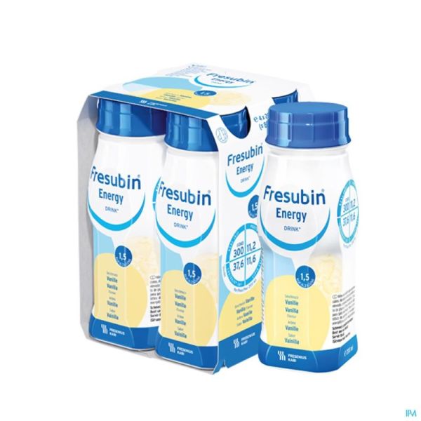 Fresubin Energy Drink Vanille 4x200 Ml