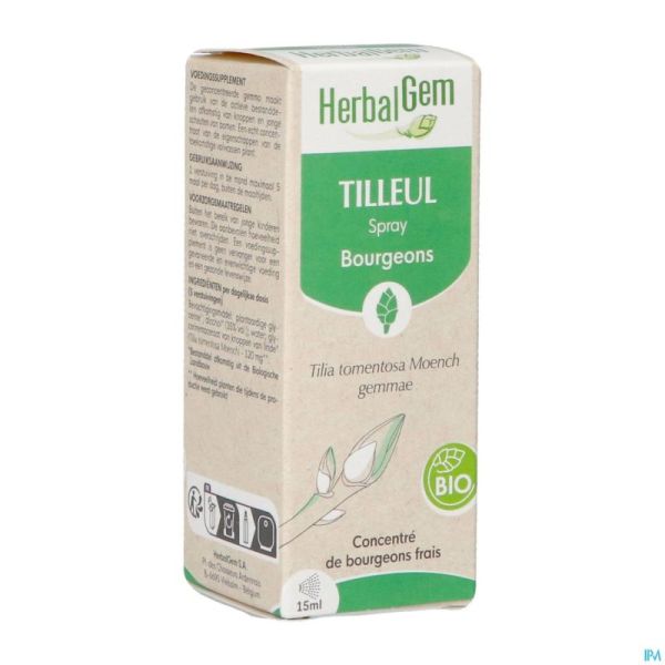 Herbalgem Tilleul Bio Spray 15ml