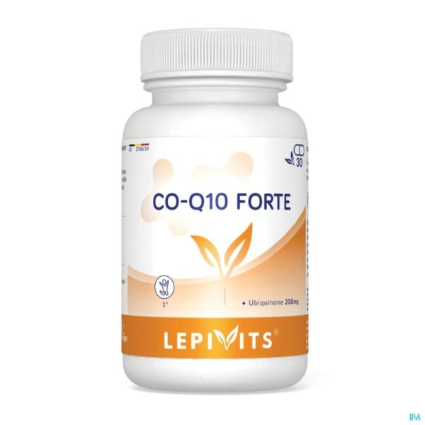 Lepivits Co Q10 Forte 200mg Pot 30 Gélules