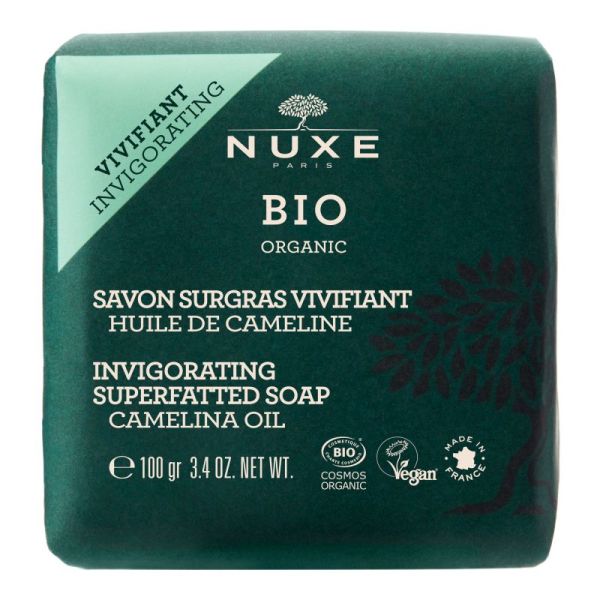 Nuxe Bio Savon Surgras Vivifiant Huile de Cameline 100g Prix Permanent