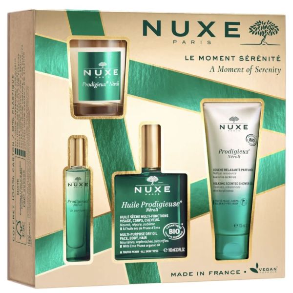 Nuxe Coffret Le Moment de Sérénité 4 Produits Prix Permanent