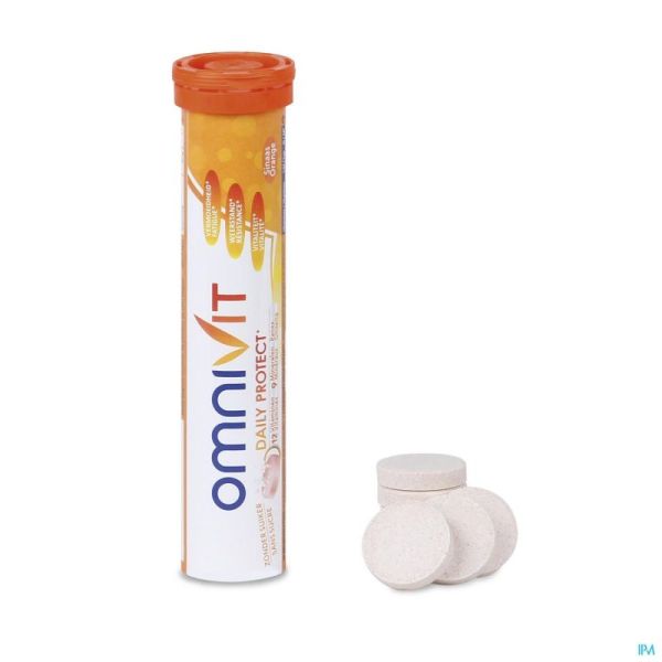 Omnivit daily protect adult    comprimés effervescents  20