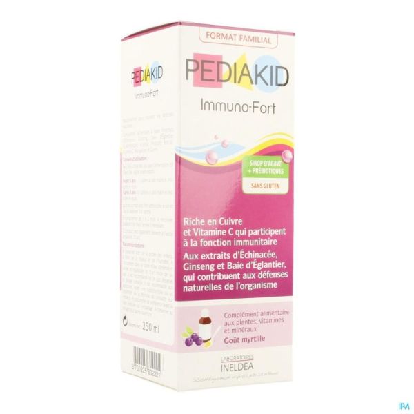 Pediakid Immuno Fortifiant Sirop Flacon 250ml