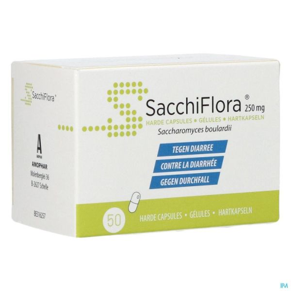 Sacchiflora 3ddd 50 Gélules 250 Mg