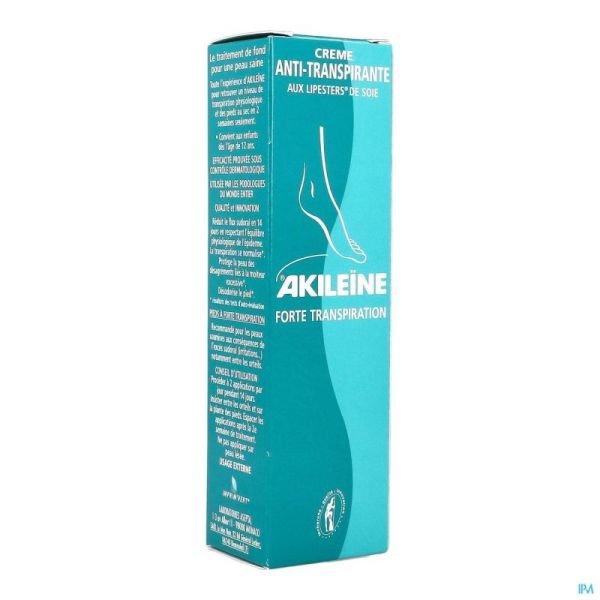 Akileine Crème A/transpirante Tube 50ml
