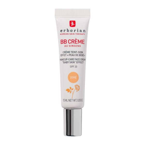 BB Crème au Ginseng Soin Effet Peau de Bébé SPF20 Teinte Claire 15ml