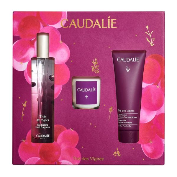 Caudalie Coffret Noel Thé des Vignes Prix Permanent