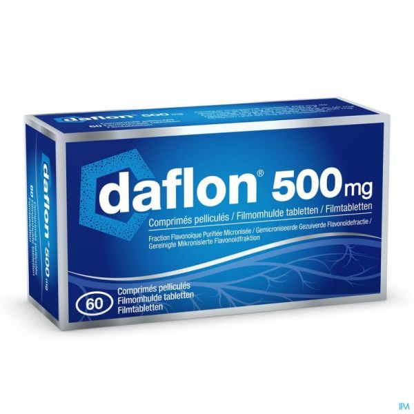 Daflon 60 Comprimés 500 Mg