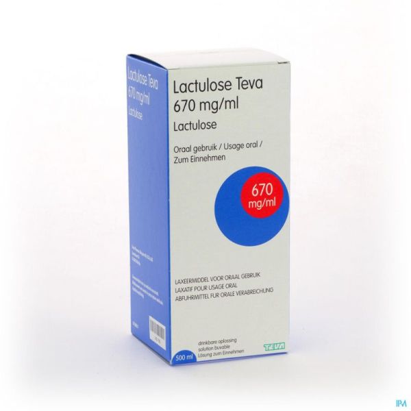 Lactulose Teva Solution 500 Ml