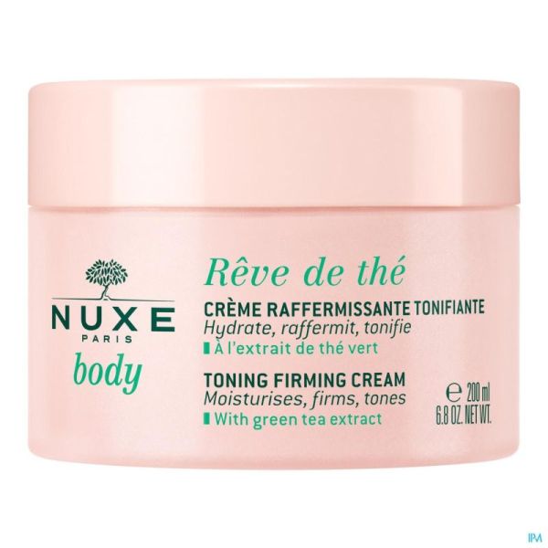 Nuxe Rêve de Thé Crème Raffermissante Tonifiante 200ml Prix Permanent