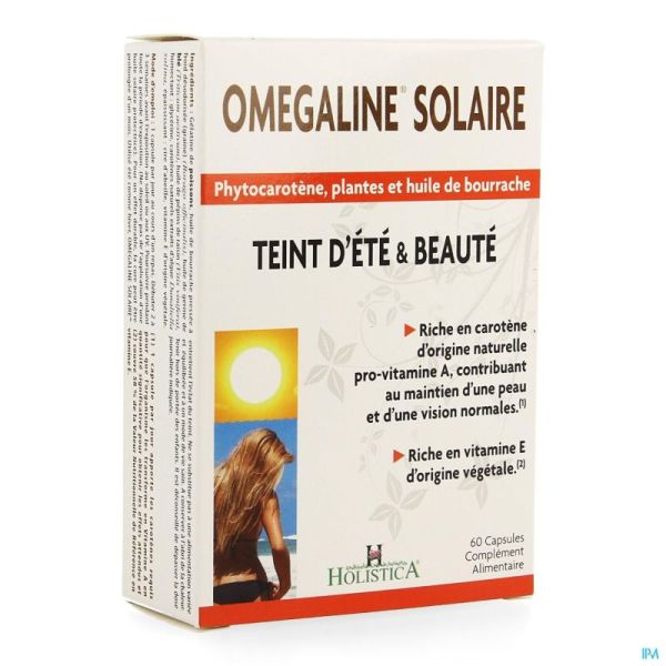 Omegaline Solaire Bioholistic 60 Gélules