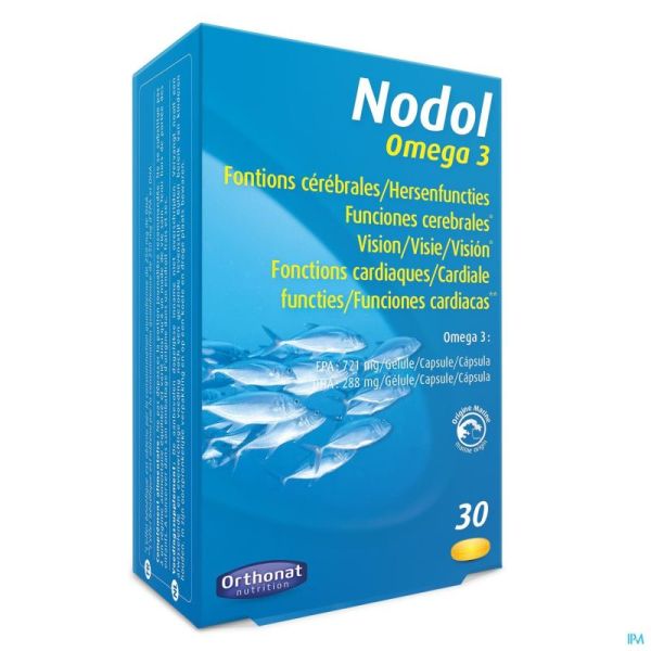 Orthonat Nodol Omega 3 30 Gélules