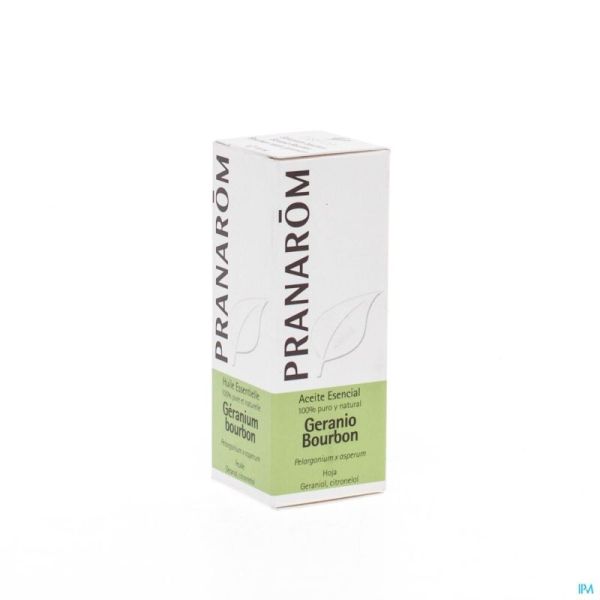 Pranarom Bourbon Geranium 494 Huile Essentielle 10 Ml